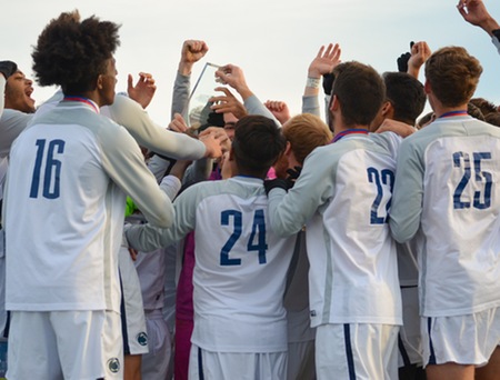 CHAMPS! Men's Soccer Wins First NEAC Title